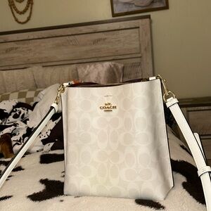 Coach small bucket bag